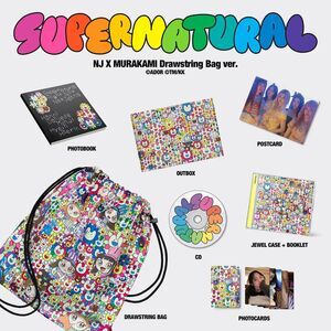 Newjeans - NewJeans 'Supernatural' NJ X MURAKAMI (Drawstring Bag ver.)  COMPACT